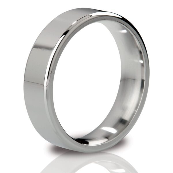Стальное полированное эрекционное кольцо Duke – 5,1 см.