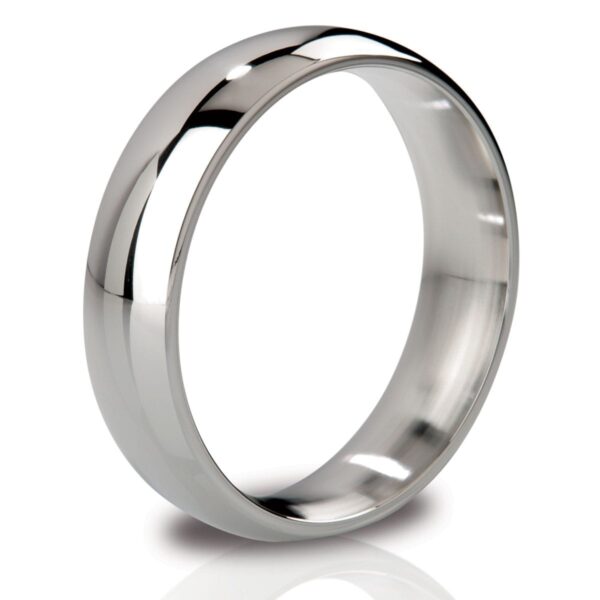 Стальное полированное эрекционное кольцо Earl – 4,8 см.